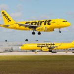 Fort Lauderdale - USA, January 14, 2017:  A Spirit Airlines A319