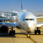 Heathrow Airport, London, England - February 2018: Close up head