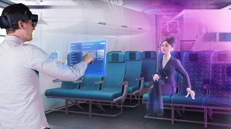Paris Air Show 2023: Airbus unveils immersive collaboration concept for ...