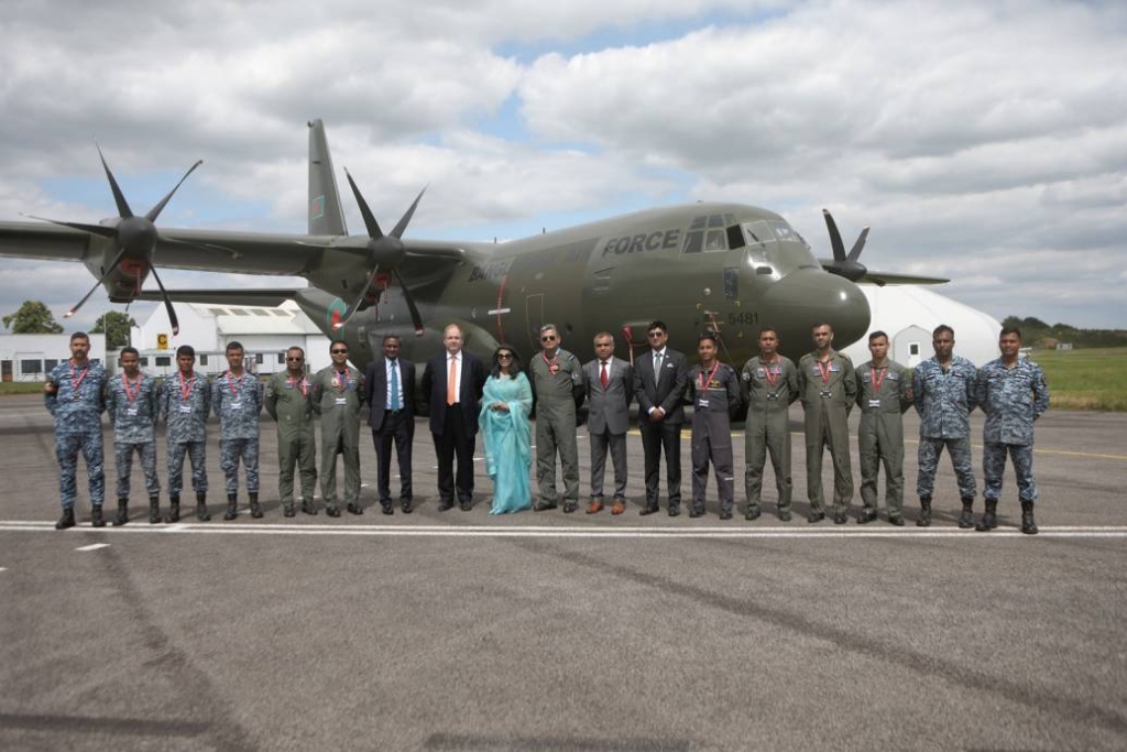 Marshall delivers last of five C-130Js to Bangladesh Air Force - AGN