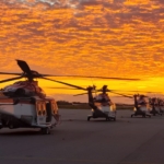 Bristow-AW139sSunset-Brazil-28072023