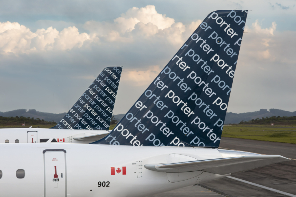 Porter Airlines tails 