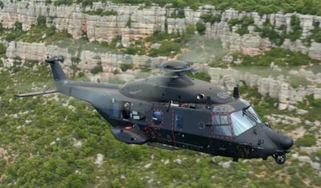 French NH90 flight test