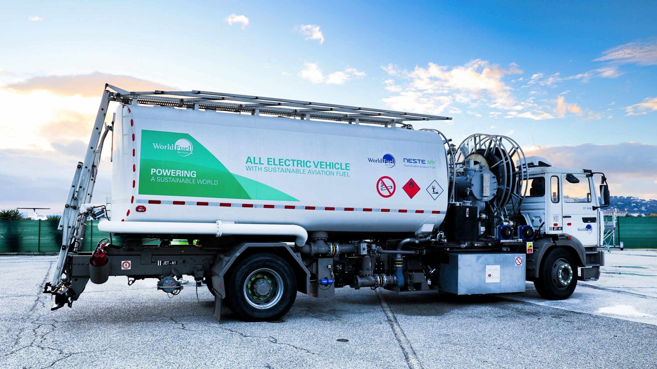 World Fuel Services All Electric Fuel Truck