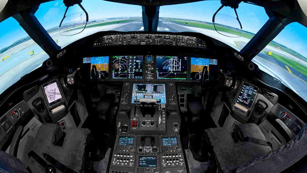 Boeing training simulator