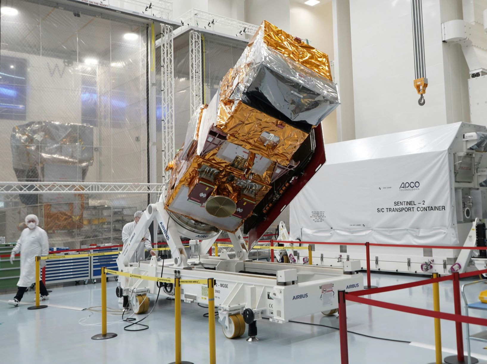 Airbus Sentinel-2C satellite is one step closer to launch