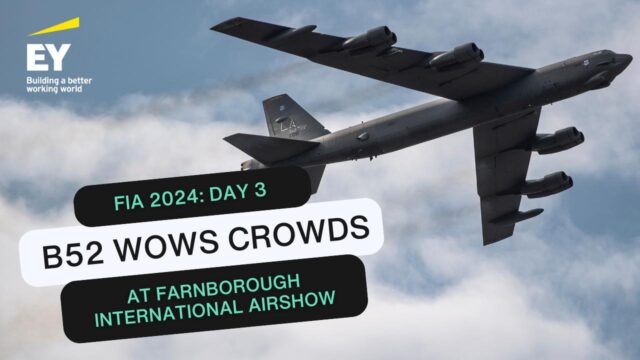 B52 Wows crowds