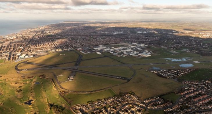 Blackpool Airport, [C] Blackpool Council.