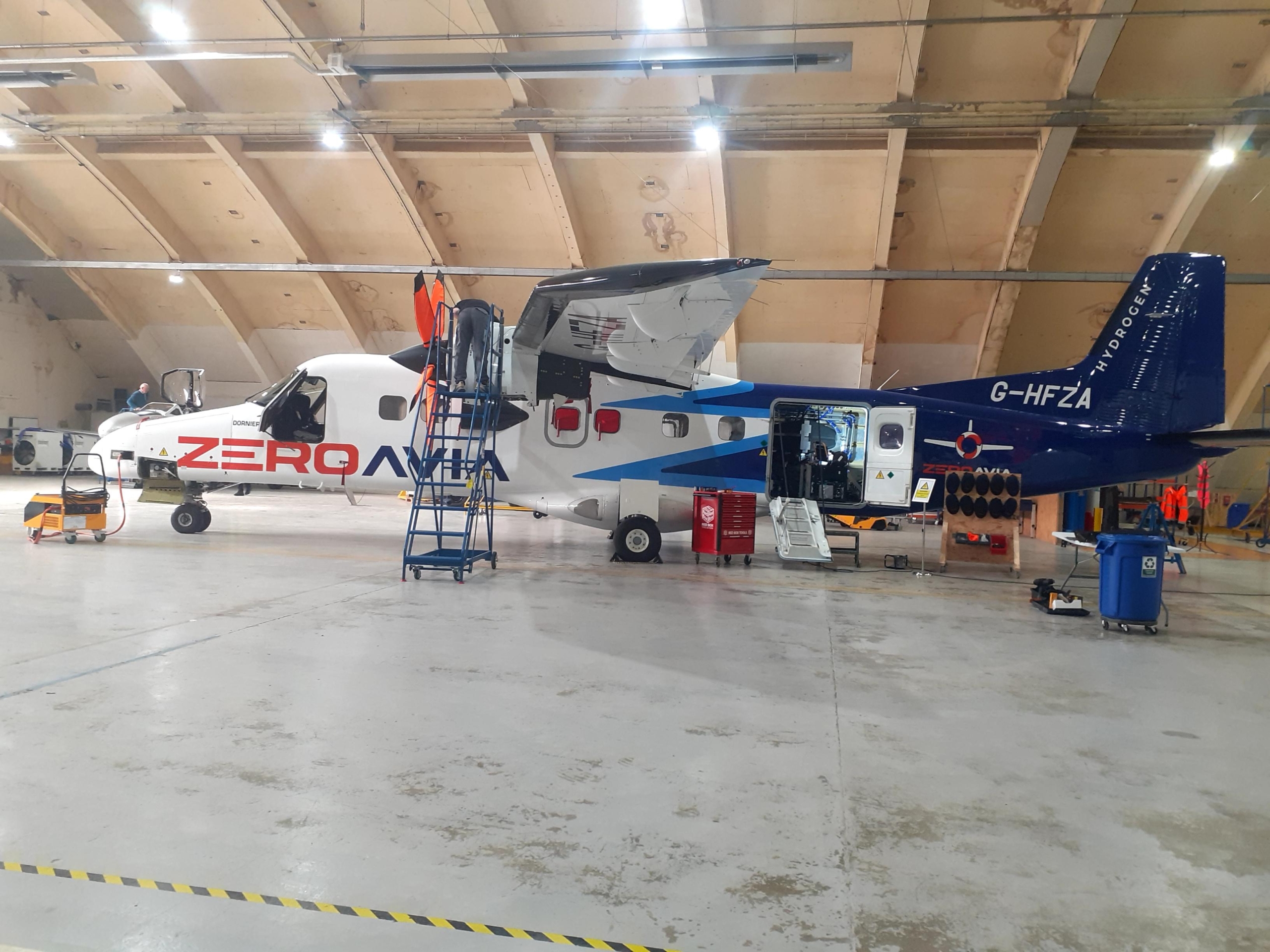 ZeroAvia's Disruptive Propulsion Technology at Cotswold Base