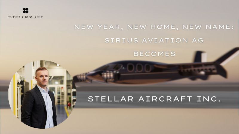 Stellar Aircraft Unveils Hydrogen-Powered Business Jet in the US