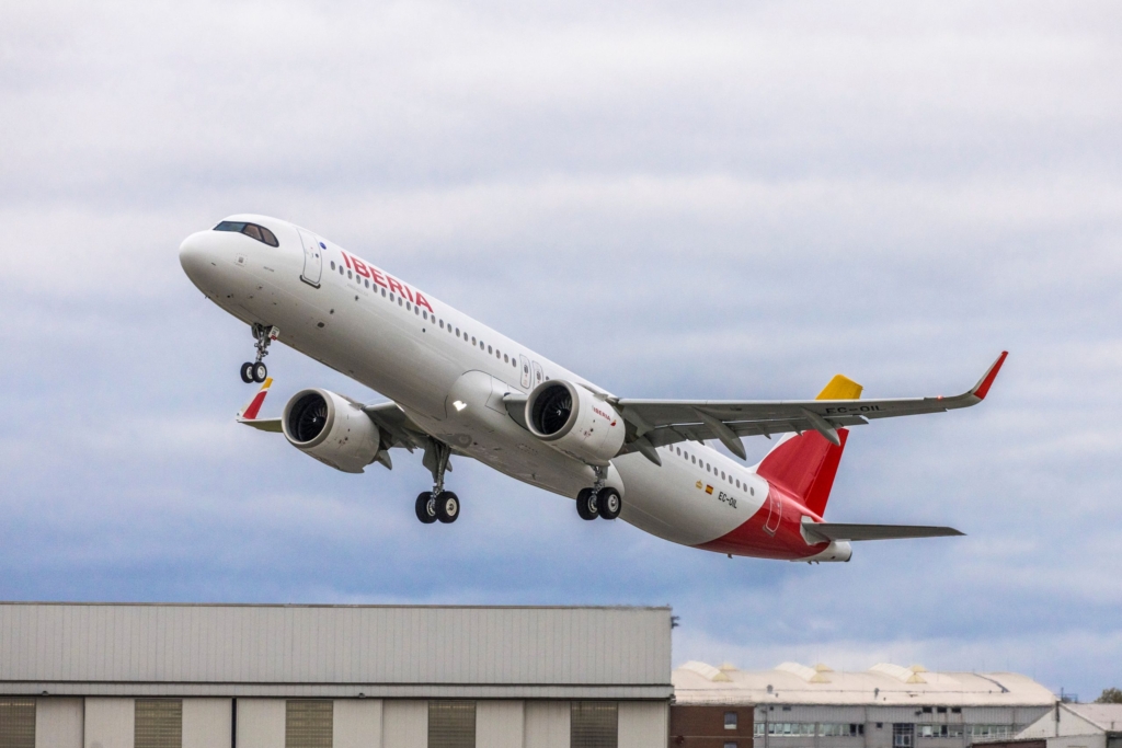 Airbus A321XLR of Iberia