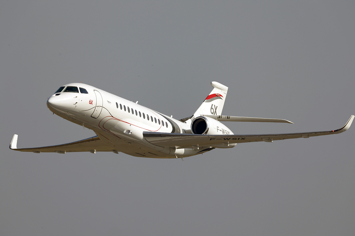 Dassault Falcon 6X at Paris Air Show