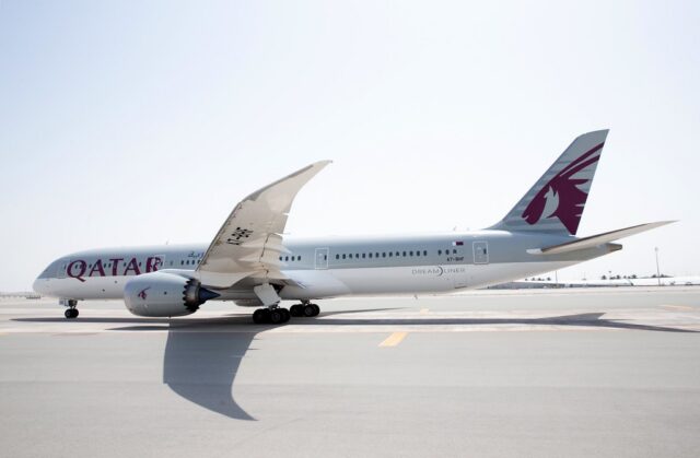 Qatar Airways flights to iraq on a boeing 787 dreamliner