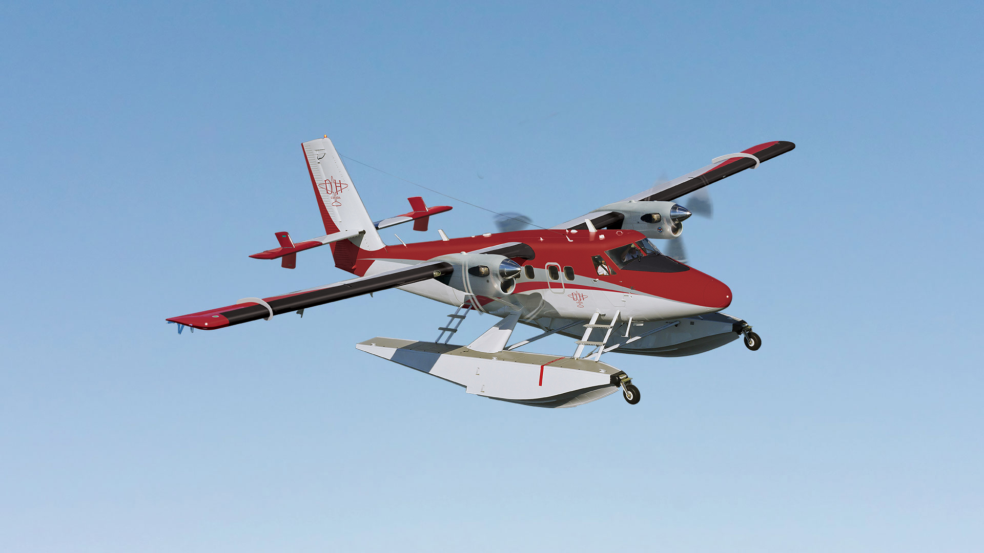 DAS25 IndiaOne Air Signs For 10 DHC 6 300 G Twin Otter Aircraft