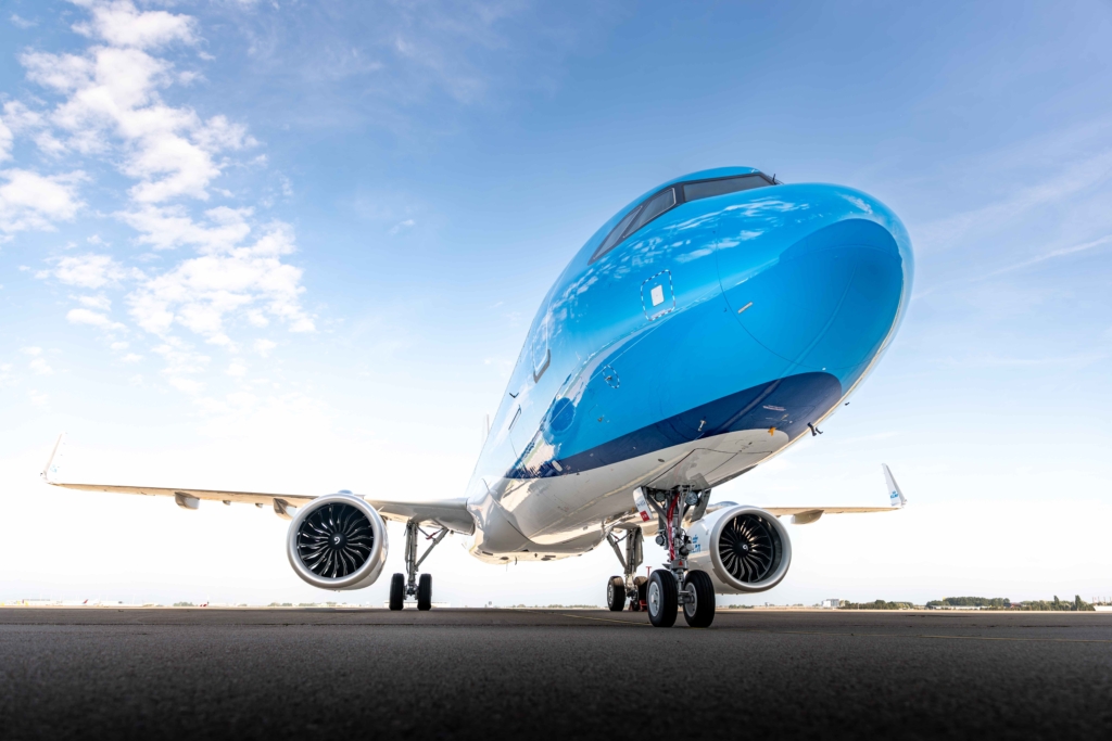 A KLM Airbus A321neo