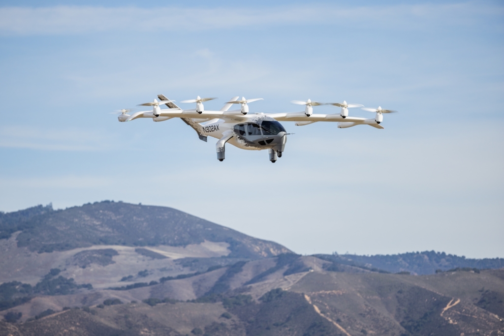 Archer Midnight eVTOL in flight