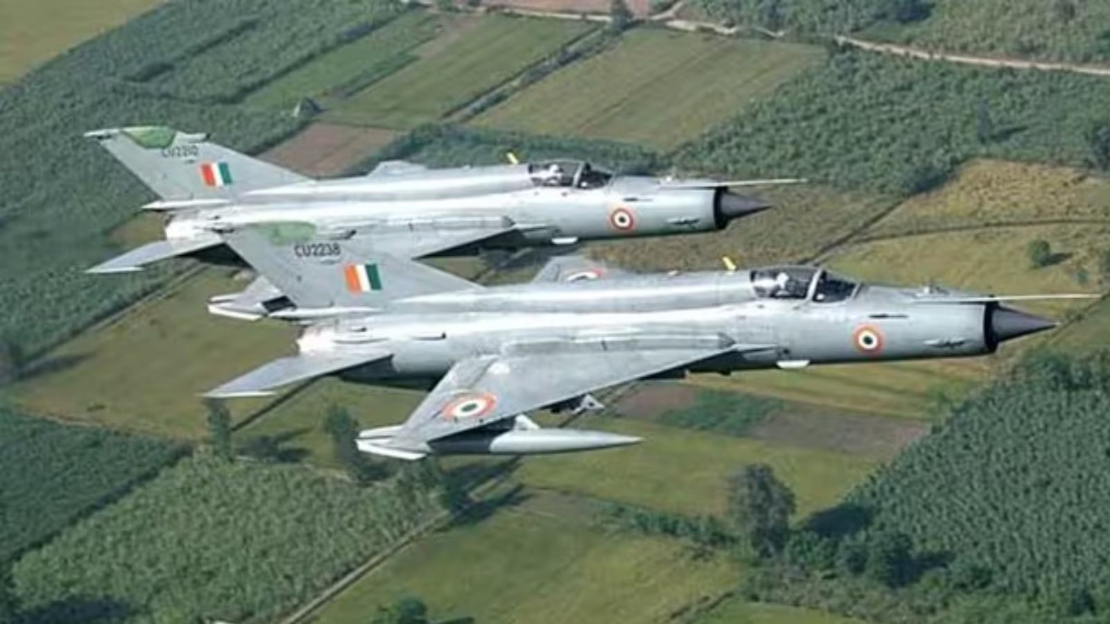 Indian Air Force IAF MiG-21 fighter jets