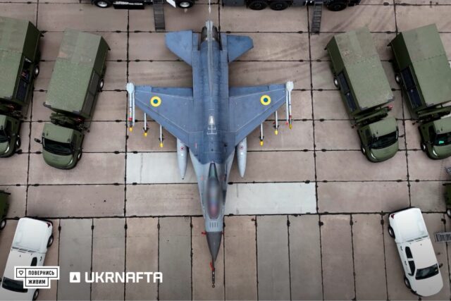 New mobile maintenance complex for Ukraine F-16s