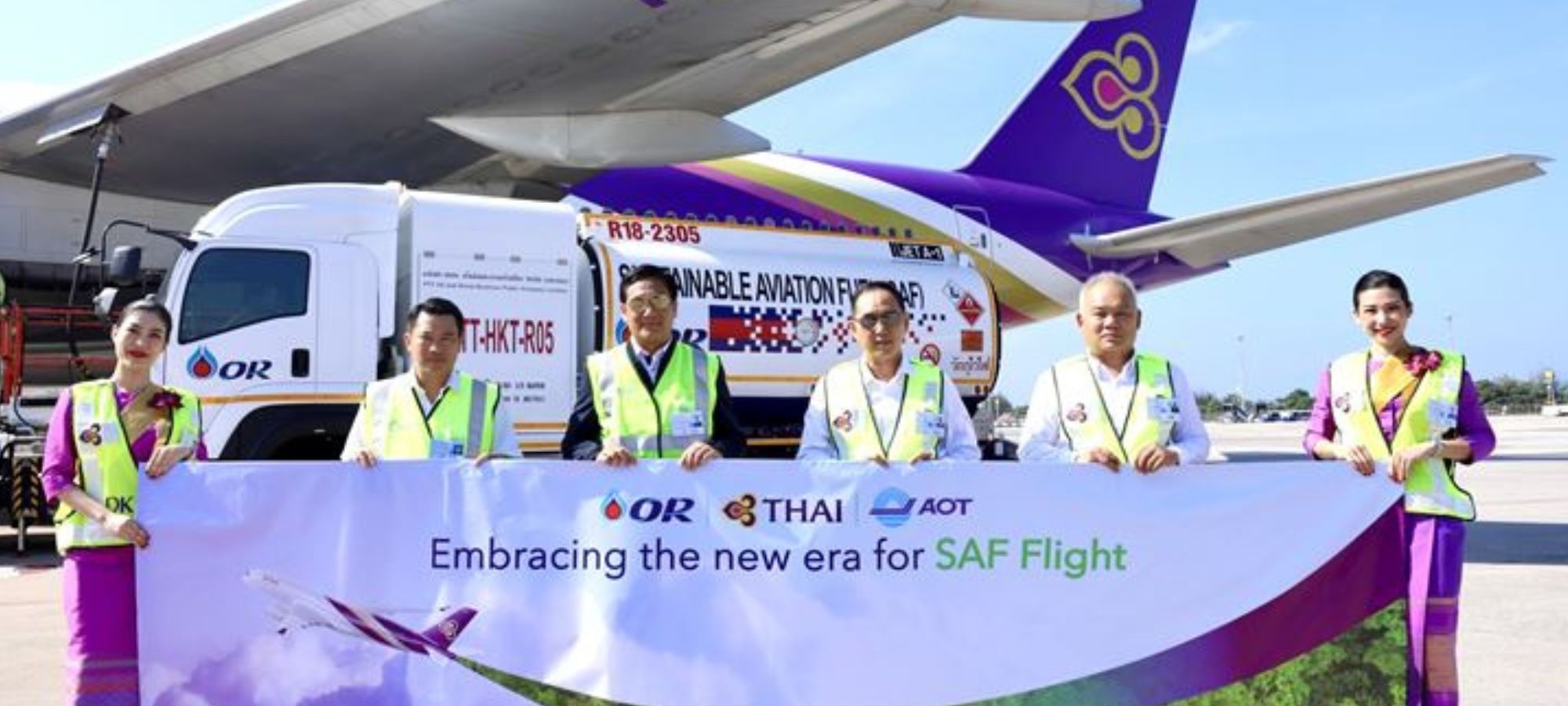 Bangkok Airlines officially introduces SAF on commercial flights