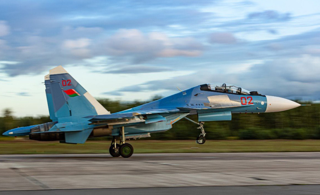 Belarus Su-30 fighter jet