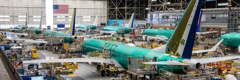 Boeing starts new 737 MAX assembly line at Everett factory