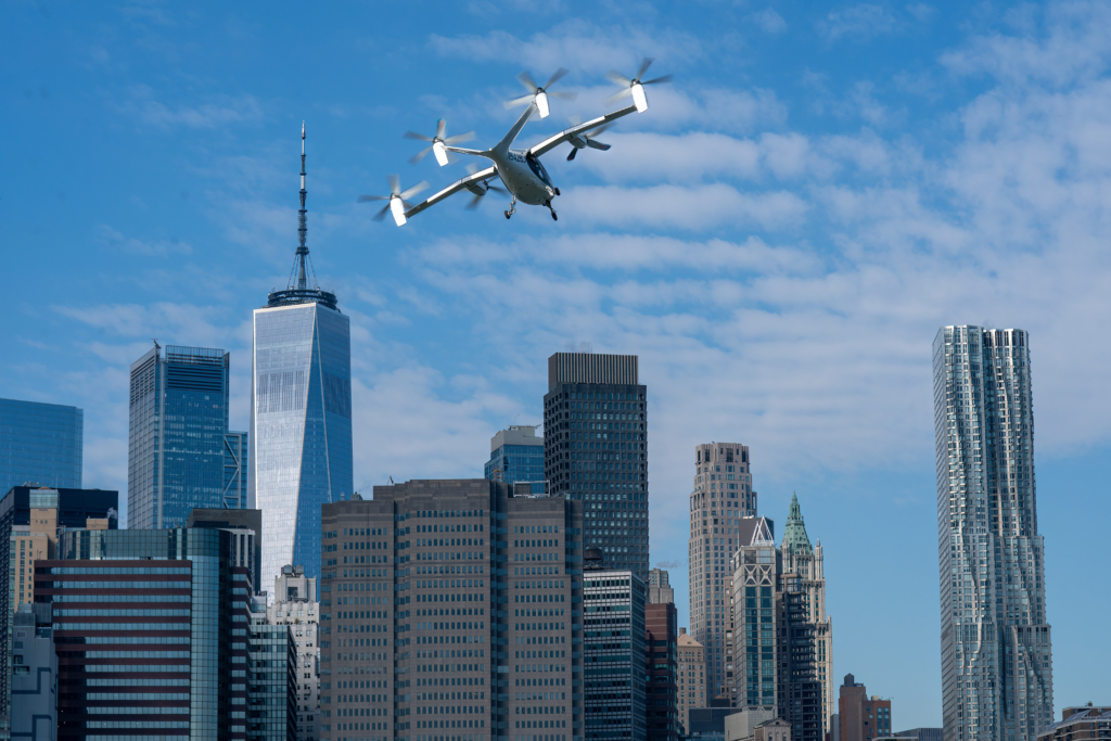 Joby eVTOL in New York