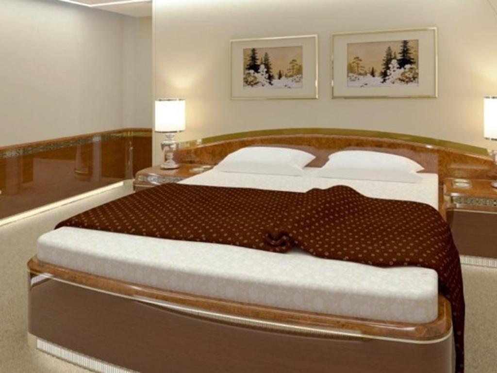 Putin presidential jet bedroom