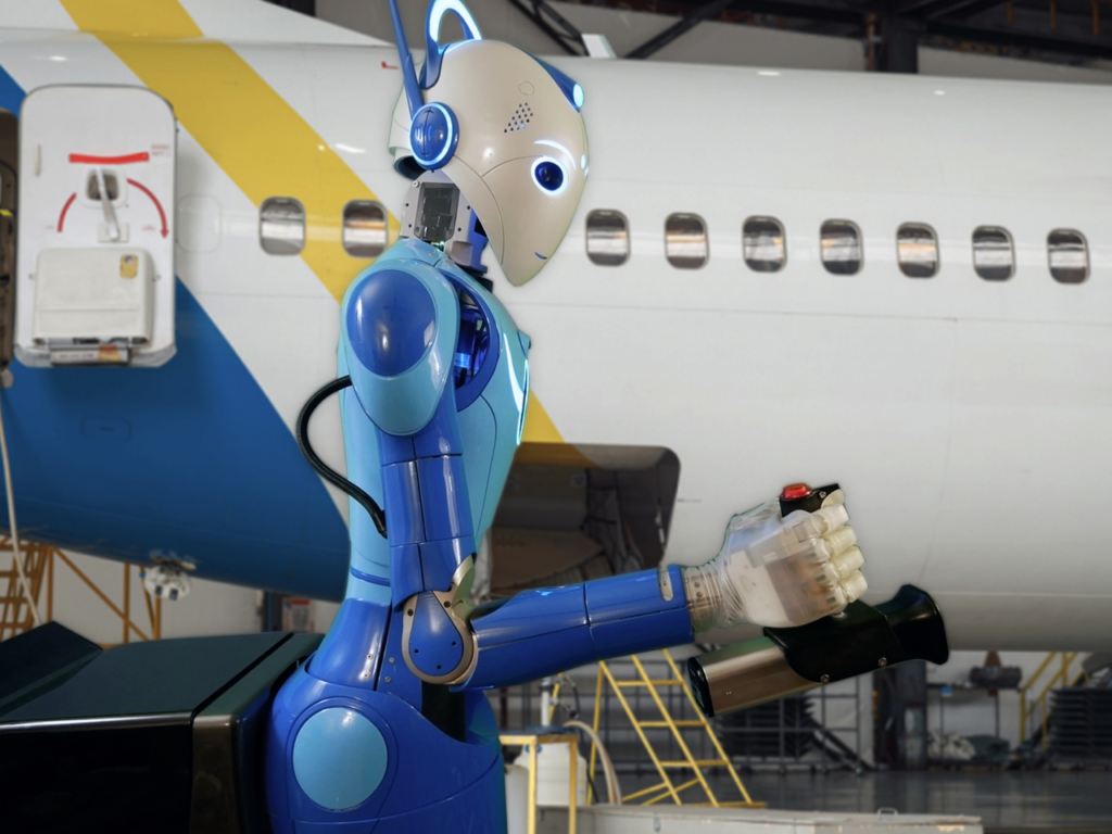 Robot mechanic from Beyond