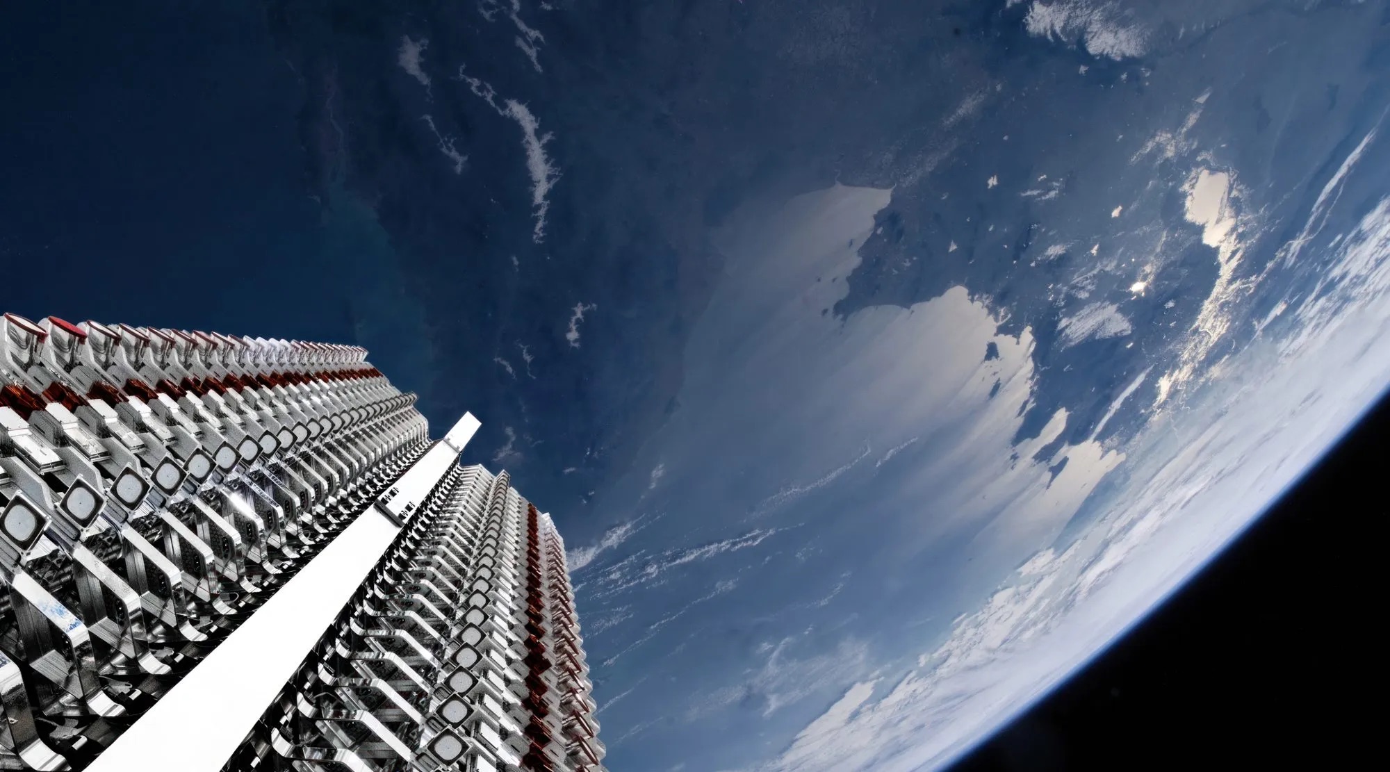 Starlink satellite in orbit