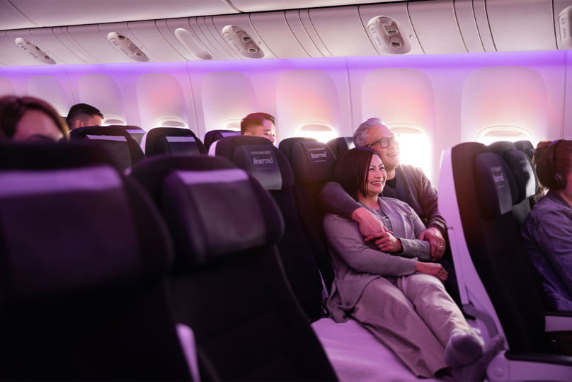Air New Zealand's Sky Couch