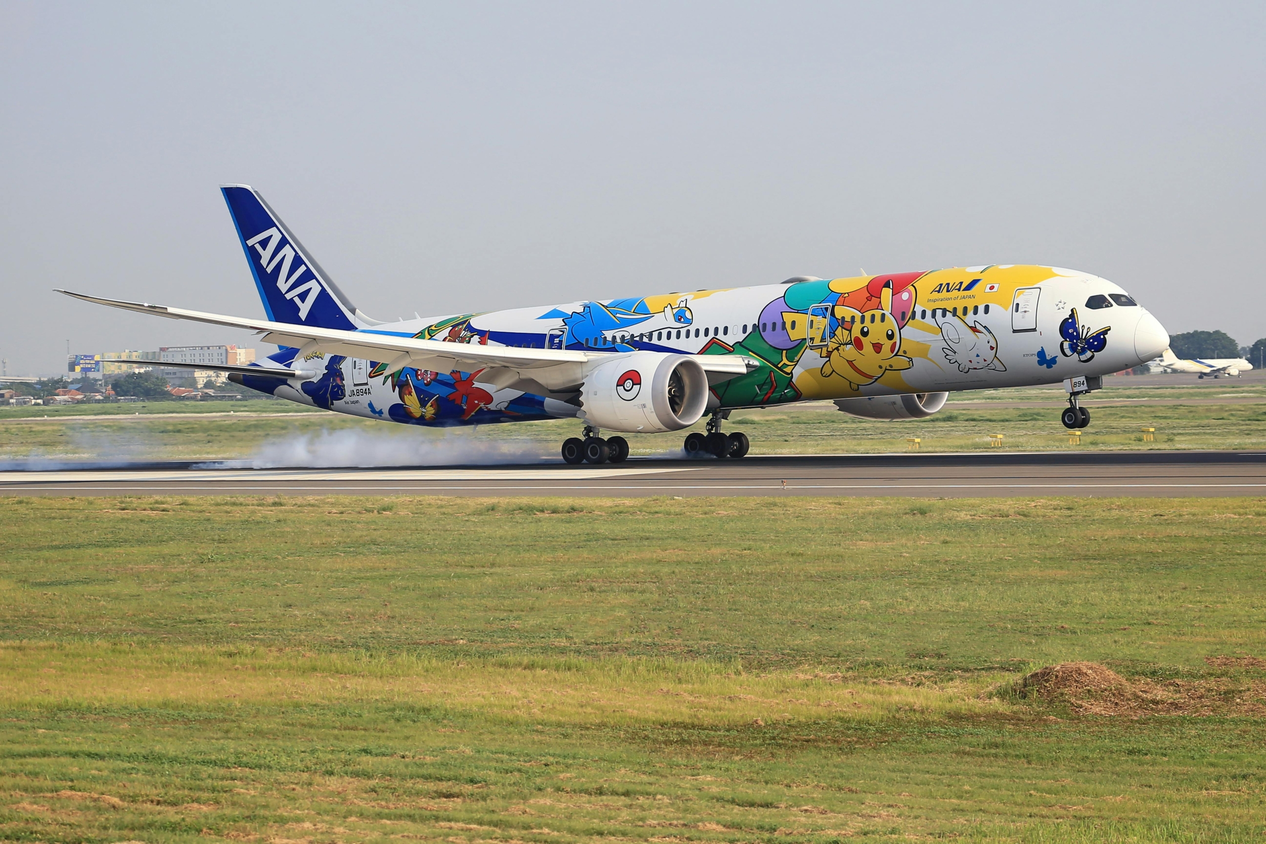 ANA eevee jet pokemon special livery