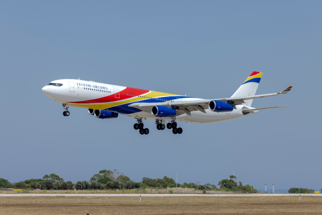 Legend Airlines Airbus A340-300 for SpiceJet