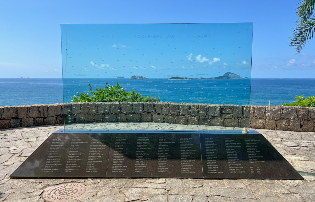 Memorial of Air France 447, Rio de Janeiro, Brazil