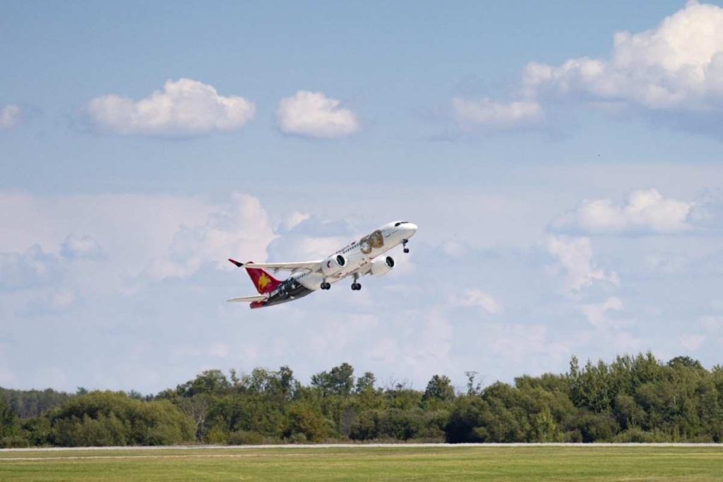 Air Niugini first Airbus A220 delivery
