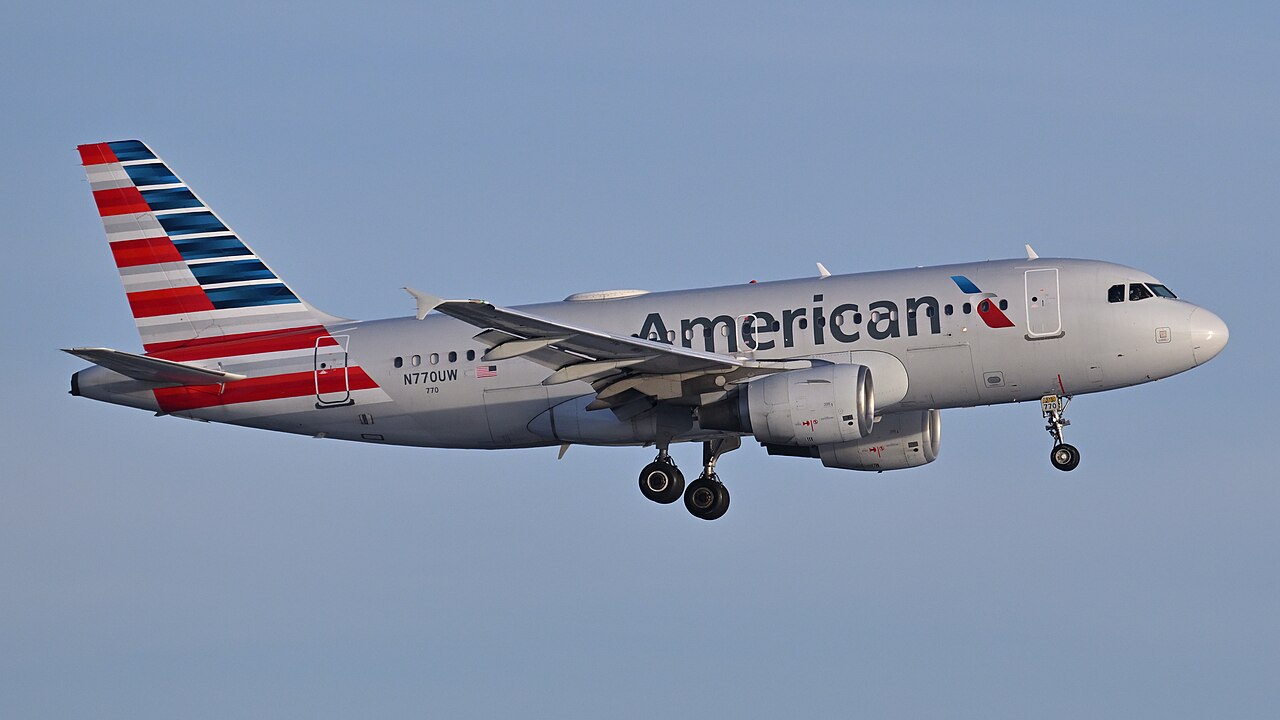 American A319