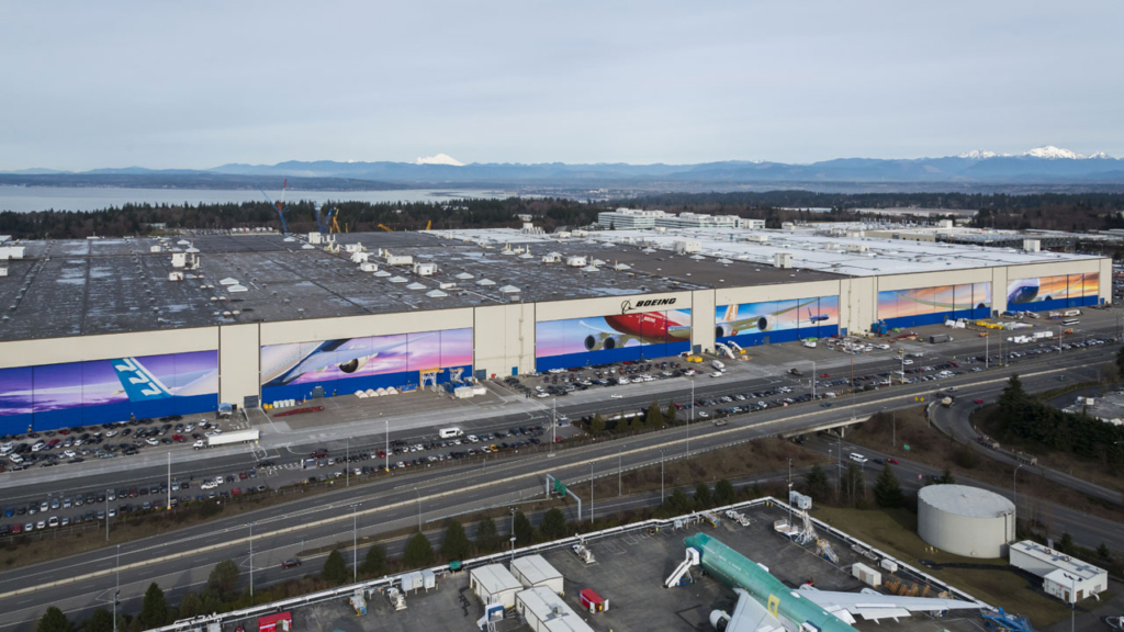 Boeing Everett production facility