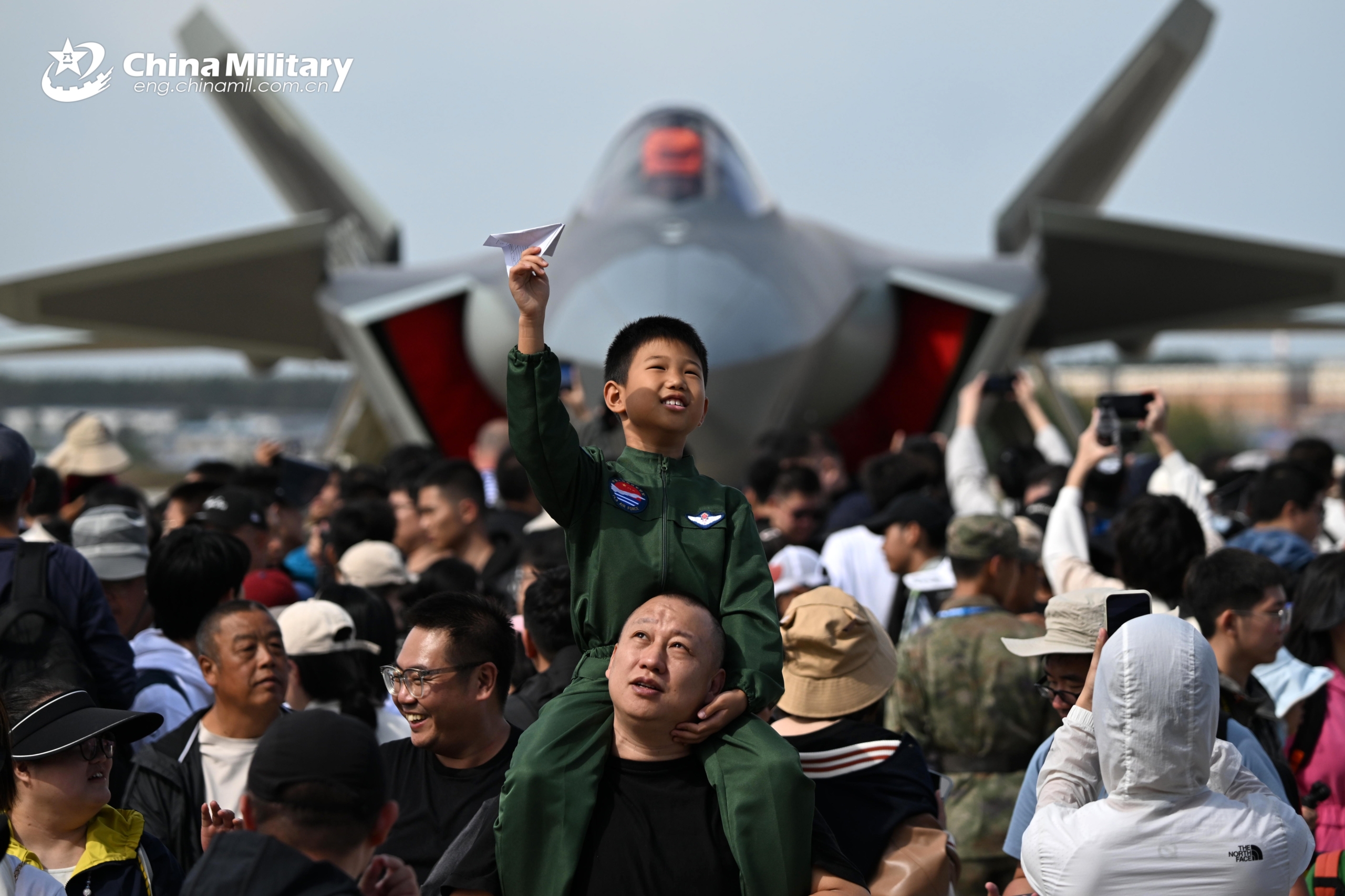 Chinese J-20 at air show