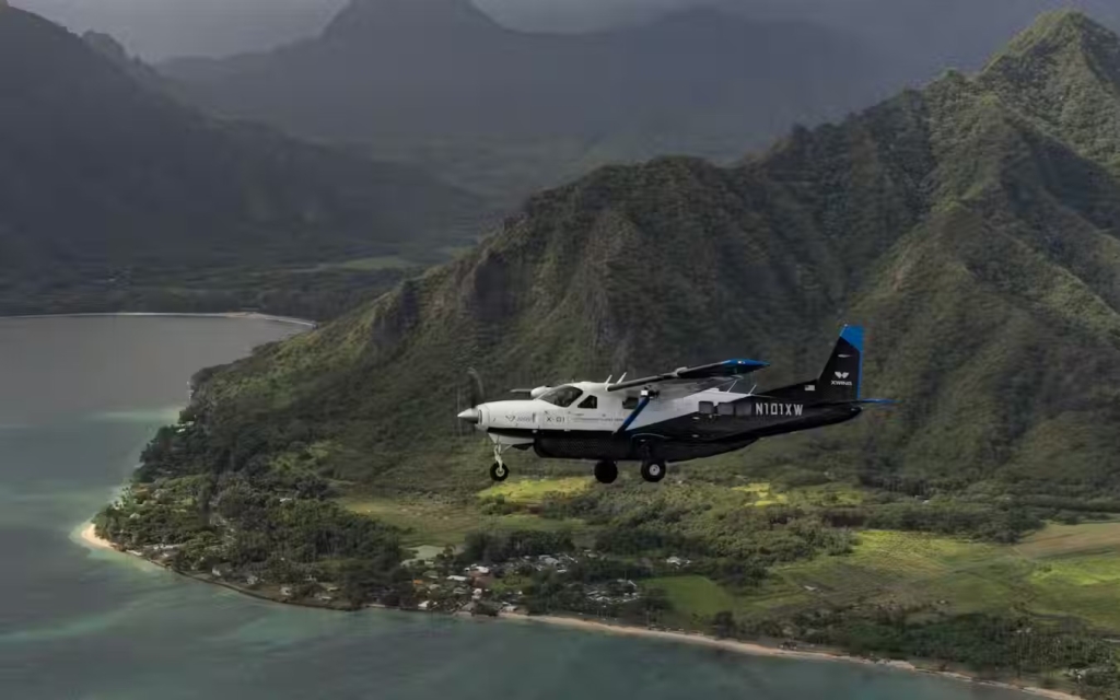 Joby Cessna Caravan flying autonomously