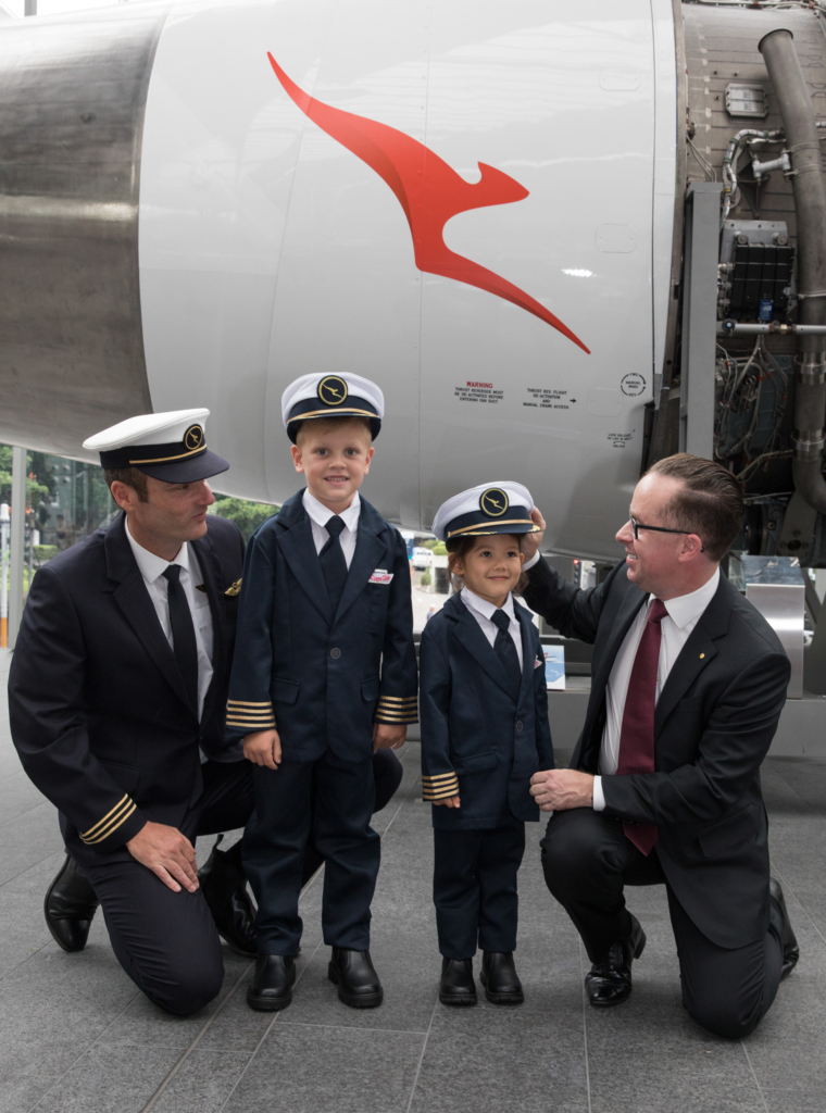 Qantas Pilot Academy photo. Qantas plans to ban its pilots from growing beards.