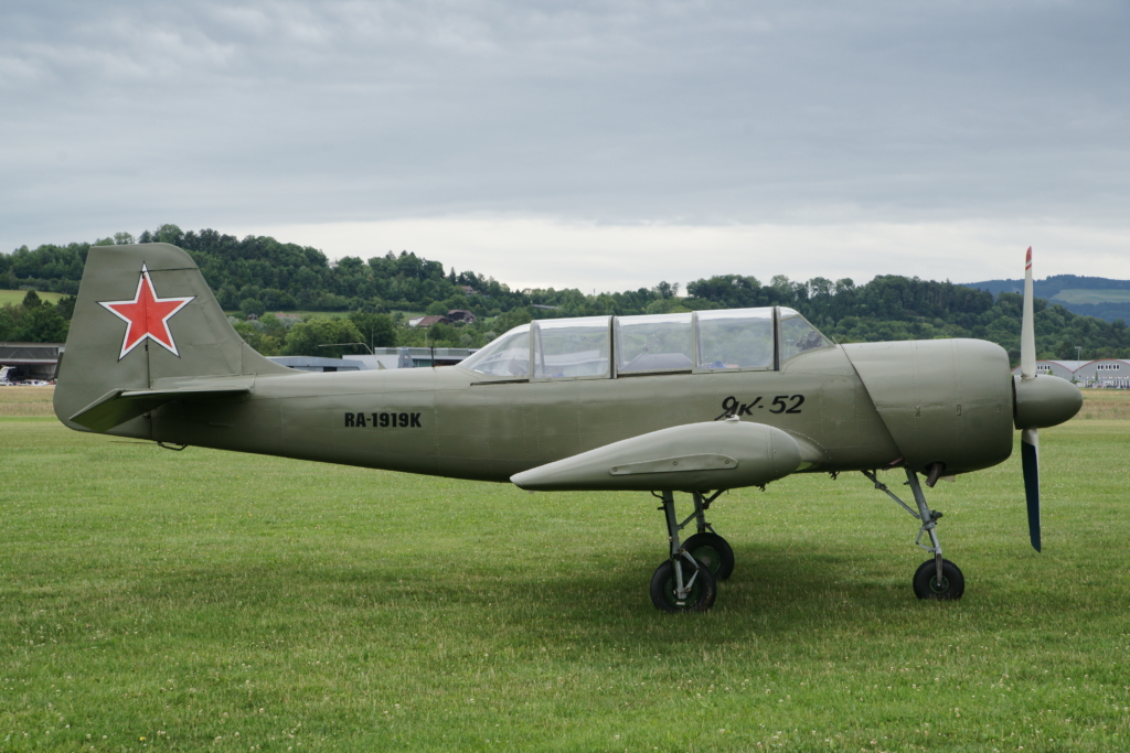 Russian Yak-52 trainer