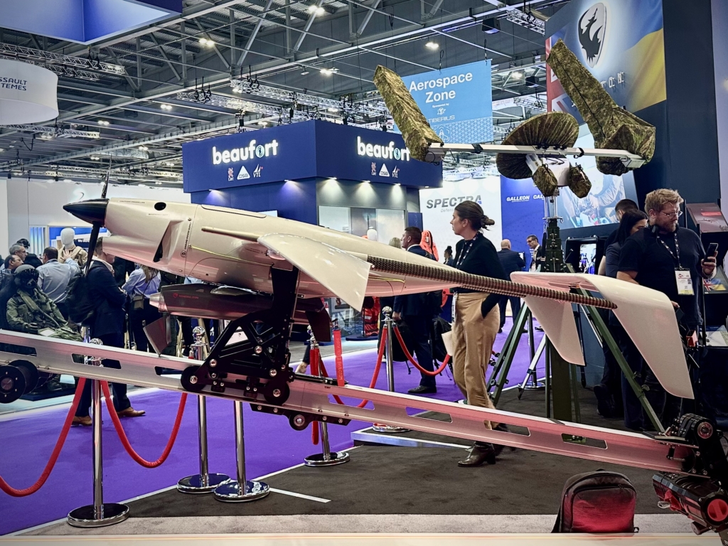 Skyeton Raybird Drone at DSEI 2025