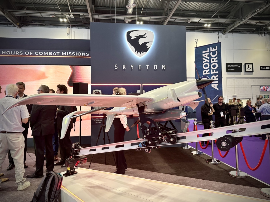 Skyeton Raybird Drone at DSEI 2025