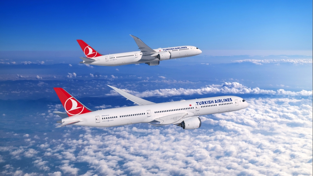 Turkish Airlines orders up to 75 Boeing 787 Dreamliners, and commits to more 737 MAX jets.