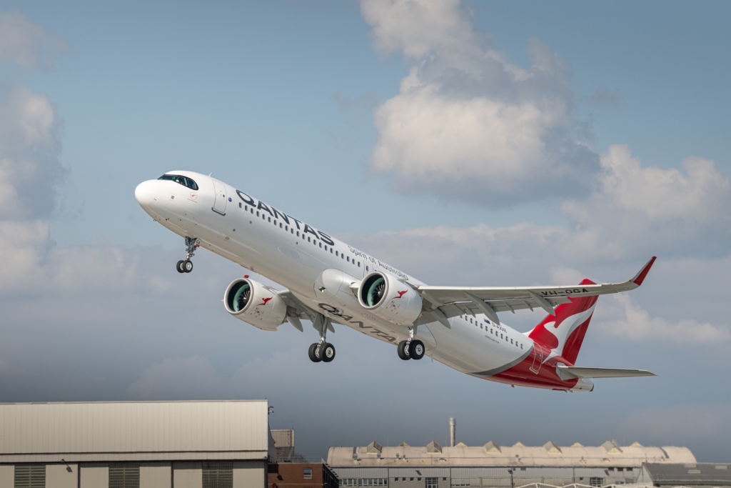 Qantas A321XLR, which will start operations in September 2025