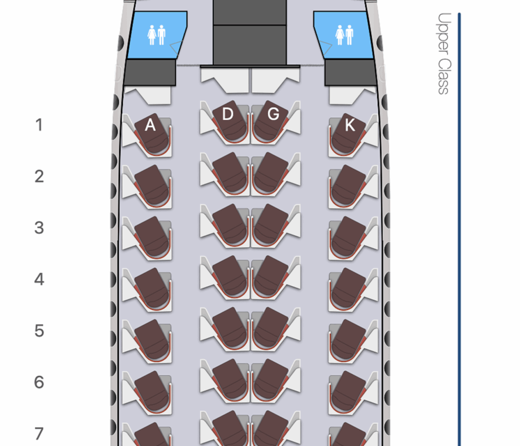 Virgin Atlantic reverse herringbone A350