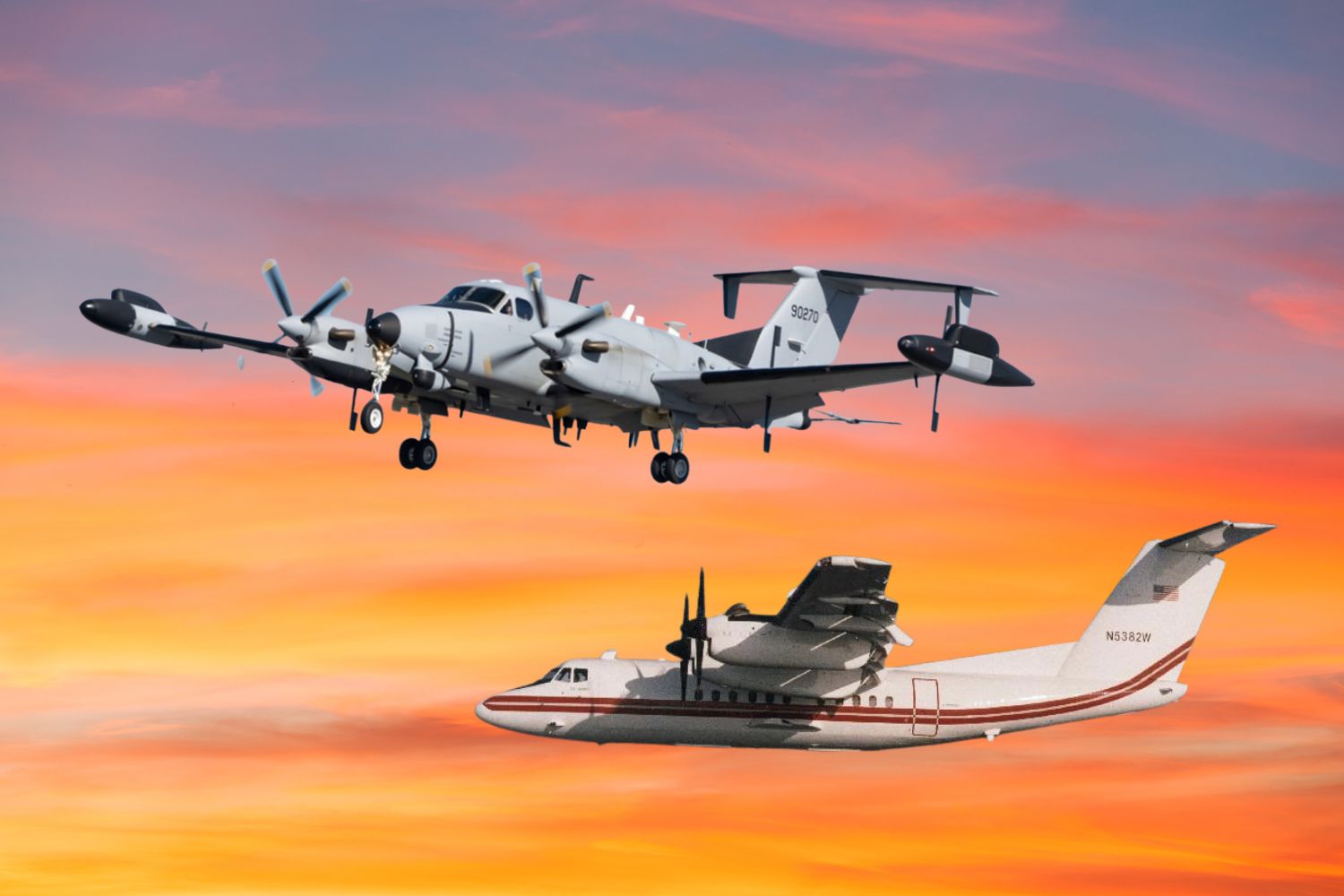 us army retires guardrail and ARL ISR aircraft