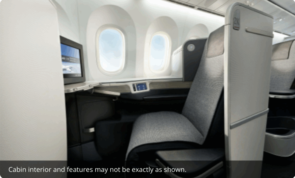 Air Canada Signature Class preview on A321XLR