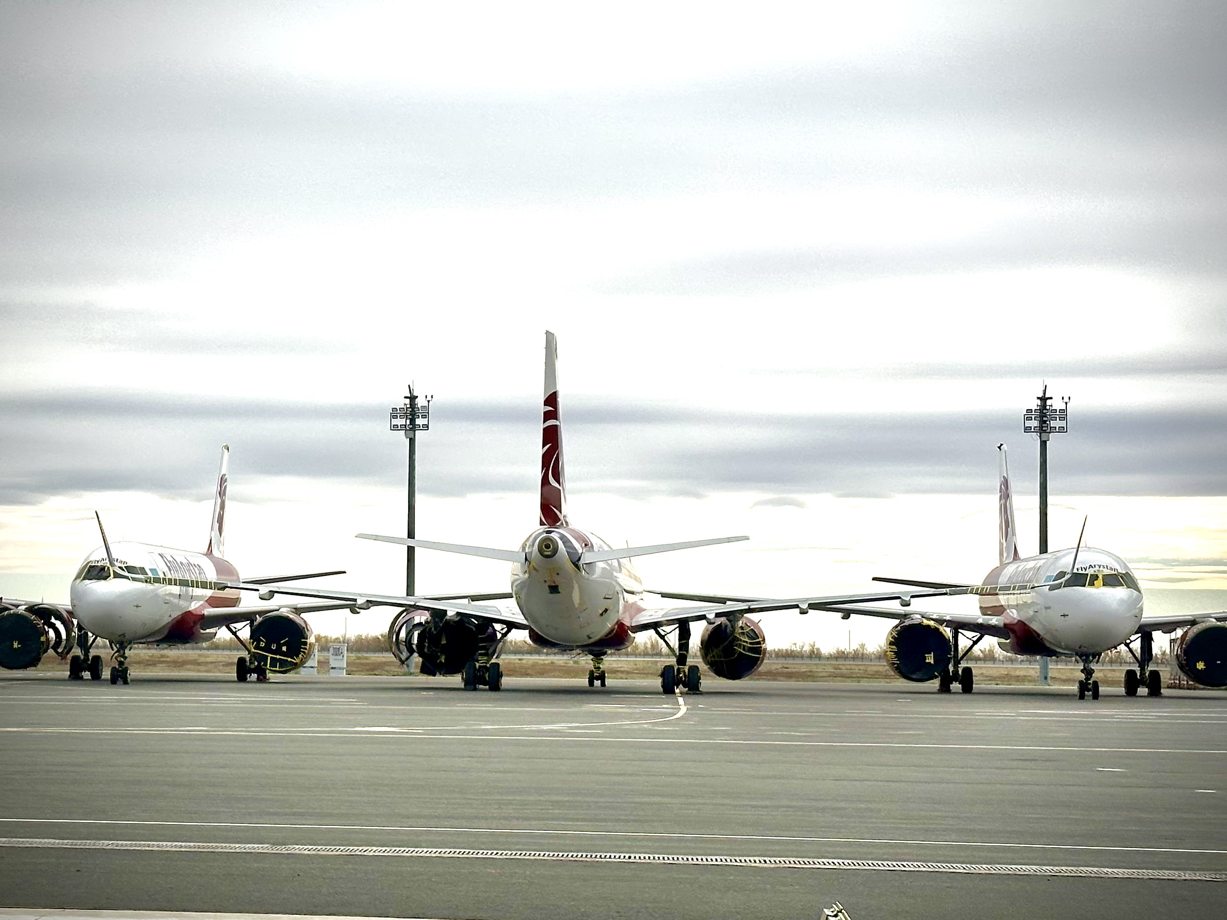 FlyArystan aircraft grounded due to GTF issues