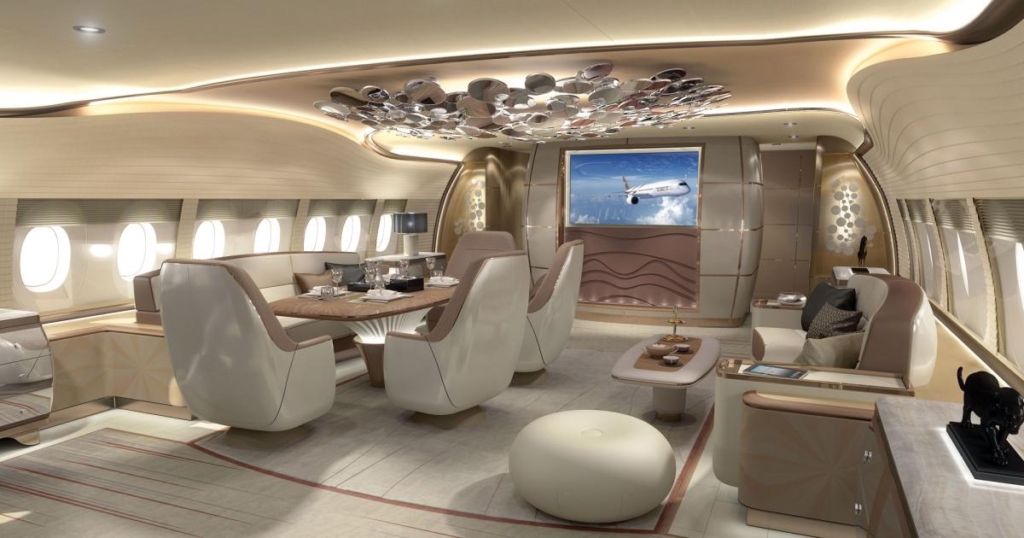 Jet Aviation Basel / ACA – ACJ350 EBACE concept
