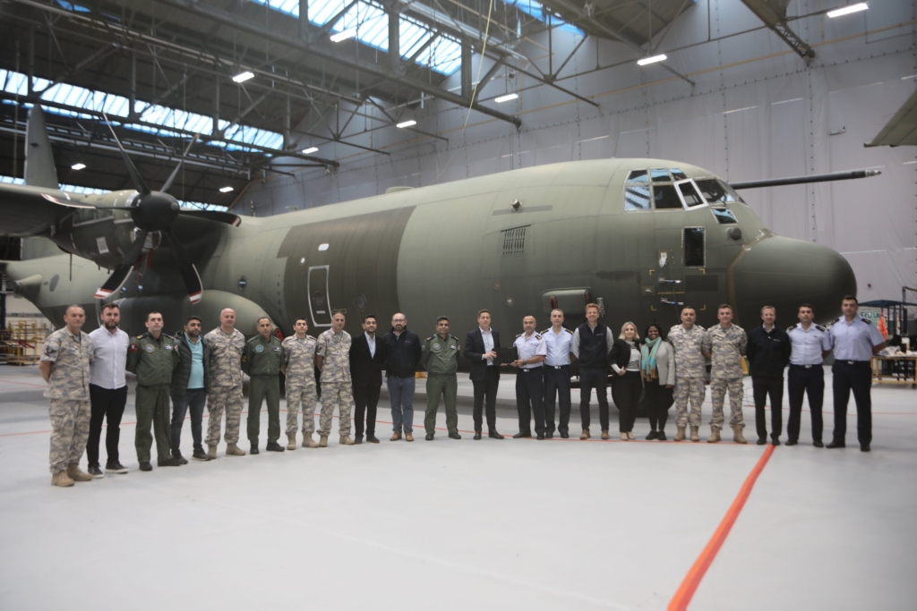 Marshall Aerospace transfer C-130J